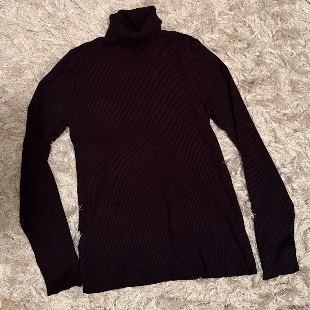 BOGO 🛍️ Nine West Classic Black Turtleneck Sweater